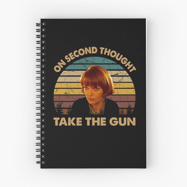 Item preview, On sencond thought take the gun poster designed and sold by Cardoso1106.