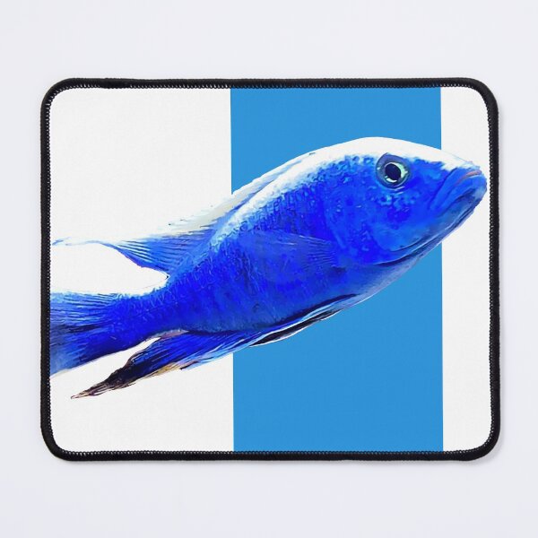 Item preview, Electric Blue Cichlid designed and sold by GFishy.