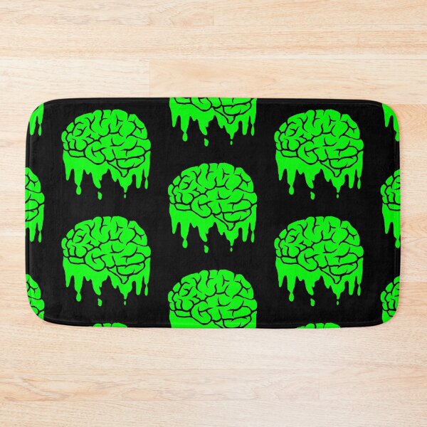 Item preview, green brain dripping goo - alt designed and sold by SevLovesLily.