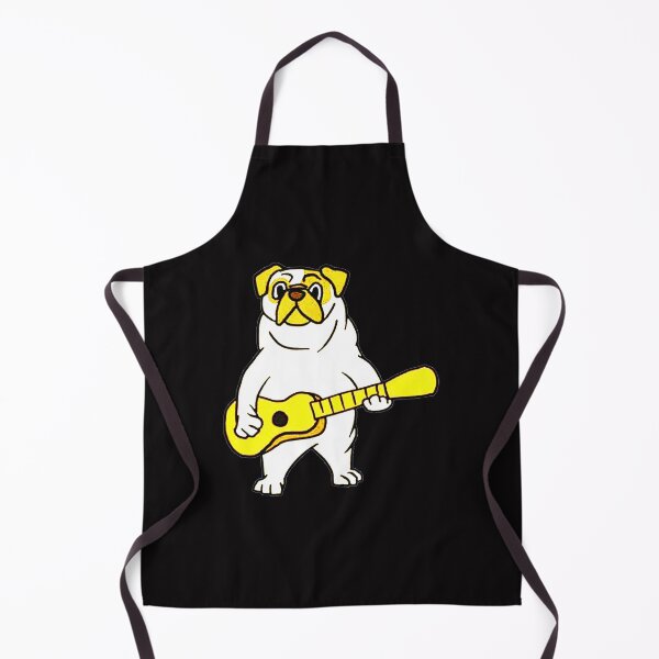 Item preview, Pug Dog Playing Guitar designed and sold by jacopnoel.