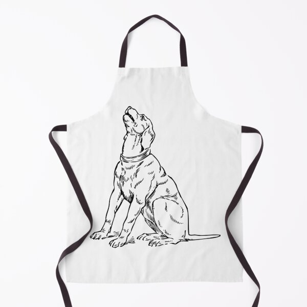 Item preview, drawing of a sitting dog designed and sold by JAG2B.