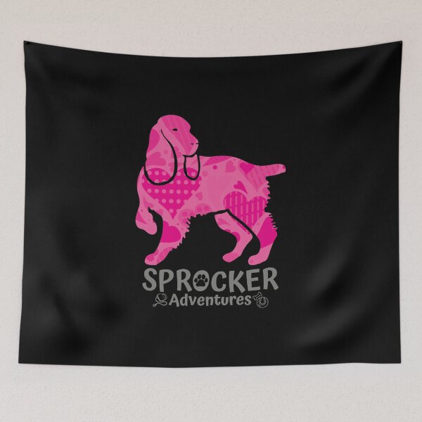 Item preview, Sprocker Dog Valentine Adventures T-Shirt designed and sold by springwoodbooks.