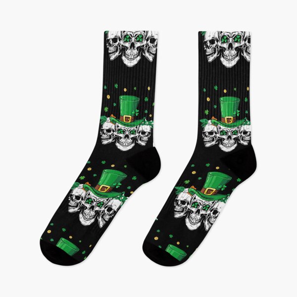 Item preview, Best Nordic Skull Saint Patricks Day Hippie Irish Lucky Shamrock designed and sold by tuanitus.
