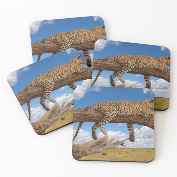 Item preview, Leopard on the Tree Print Design designed and sold by DegoPine  Art Studio.