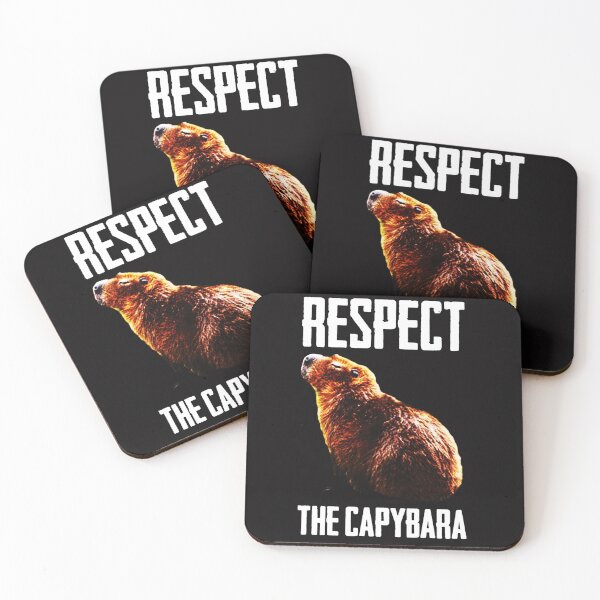 Item preview, Respect The Capybara designed and sold by jacopnoel.