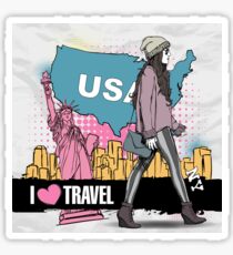 USA Sticker