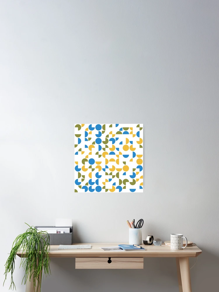 Thumbnail 2 of 3, Poster, Circles 2 designed and sold by genpythonart.