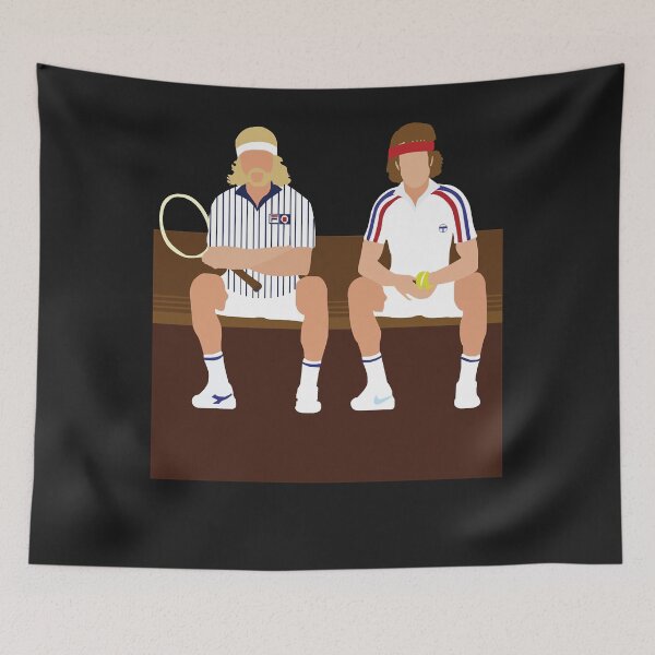 Item preview, Björn Borg vs John McEnroe Classic T-Shirt designed and sold by TraceyWillia.