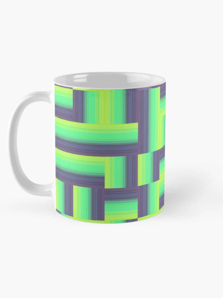 Thumbnail 5 of 6, Coffee Mug, Gradients 1 designed and sold by genpythonart.