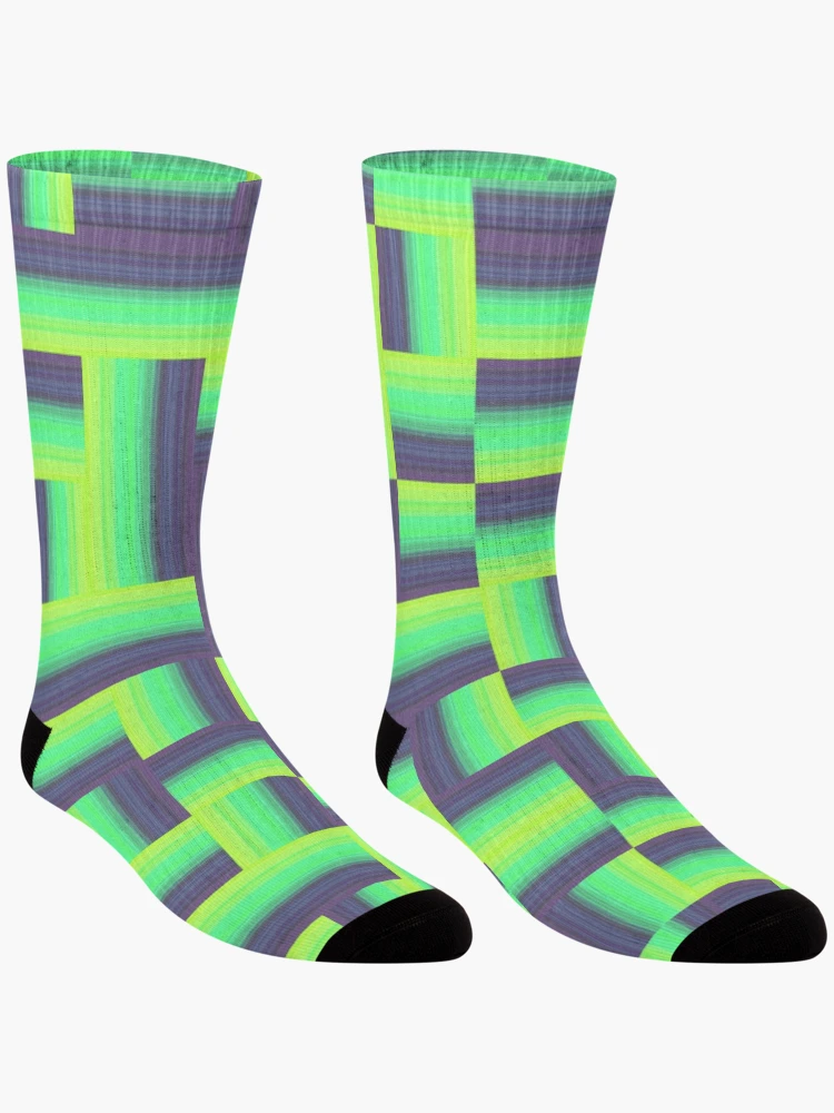 Thumbnail 3 of 5, Socks, Gradients 1 designed and sold by genpythonart.