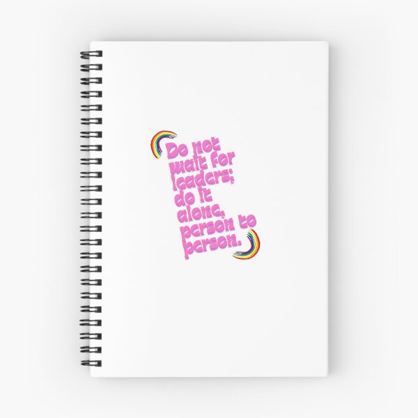 Item preview, "Do not wait for leaders; do it alone, person to person." designed and sold by storeAN.