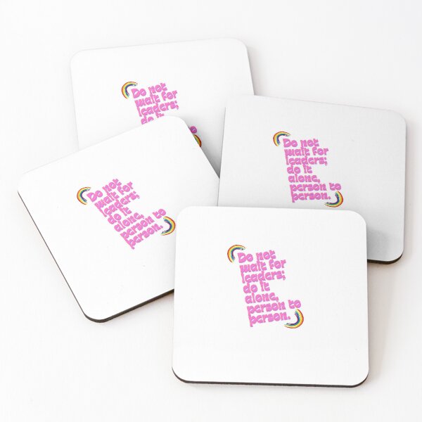 Item preview, "Do not wait for leaders; do it alone, person to person." designed and sold by storeAN.