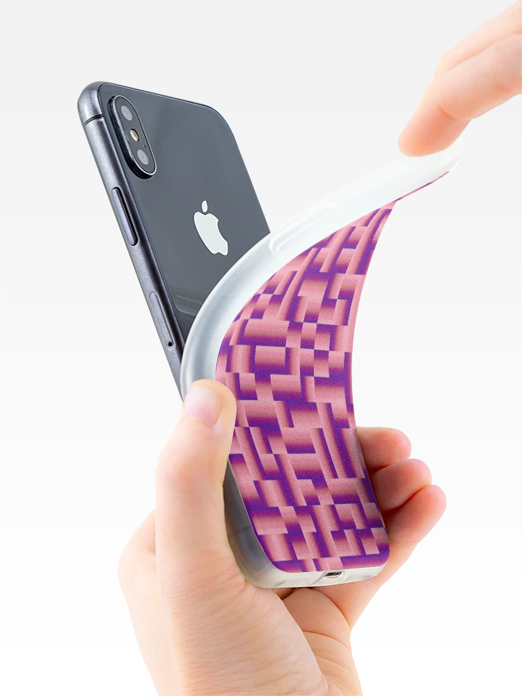 Imagen 4 de 5, Funda de iPhone con la obra Gradientes 2, diseñada y vendida por genpythonart.