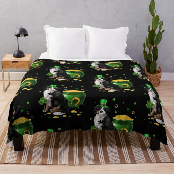 Item preview, Cute Irish Bernese Mountain Dog Lucky Shamrock St Patricks Day designed and sold by tuanitus.