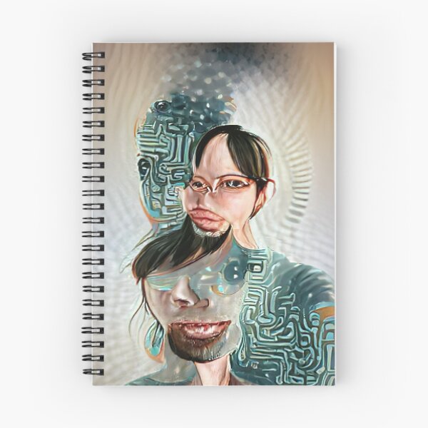 Item preview, VQGAN+CLIP AI self portrait designed and sold by kiertwice.