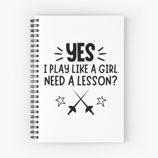 Item preview, Fencing: Yes I play like a girl, Need a lesson? designed and sold by TheGreenGoat.