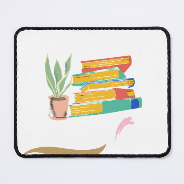Item preview, Never Underestimate A Girl Who Loves Books designed and sold by deepblueH.