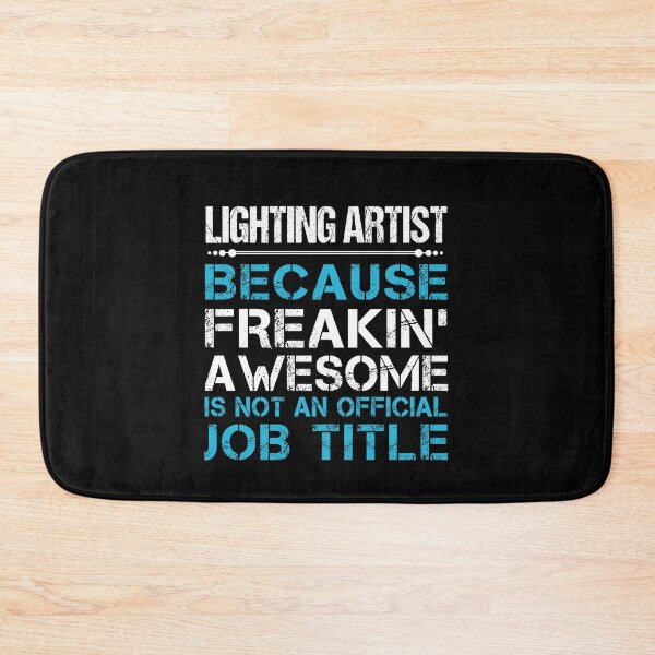 Item preview, Lighting Artist T Shirt - Freaking Awesome Job Gift Item Tee designed and sold by oetate4774.