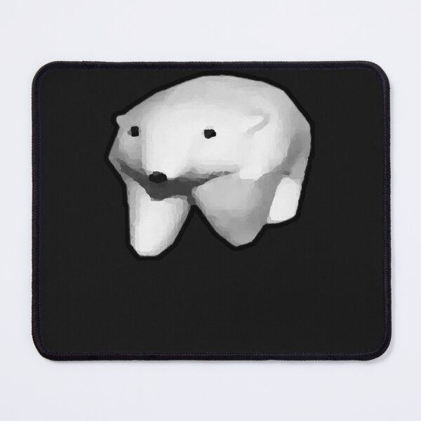 Item preview, running polar bear gif meme Sticker designed and sold by ThomasScheck.