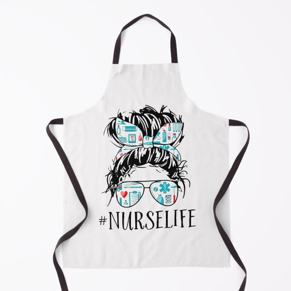 Item preview, Messy Bun Woman Nurse Life Healthcare Life CNA RN NICU designed and sold by RudyAlba.