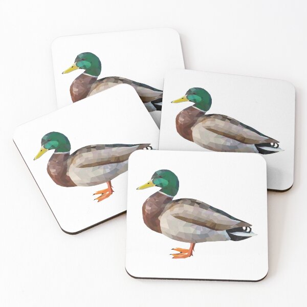 Item preview, mallard duck - Polygonal animals designed and sold by Hartics.
