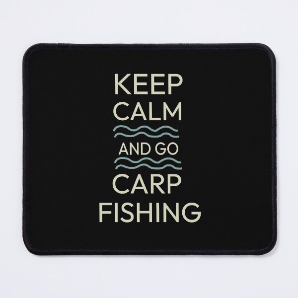 Item preview, Keep calm and go carp fishing designed and sold by IriArt-Designs.