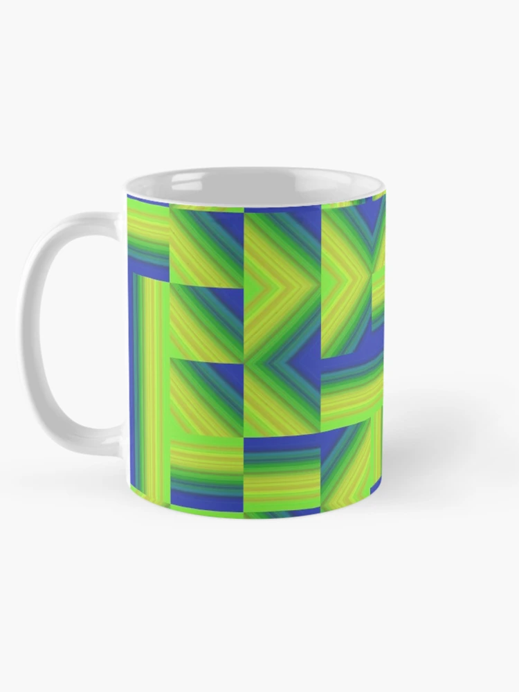 Thumbnail 5 of 6, Coffee Mug, Gradients 4 designed and sold by genpythonart.