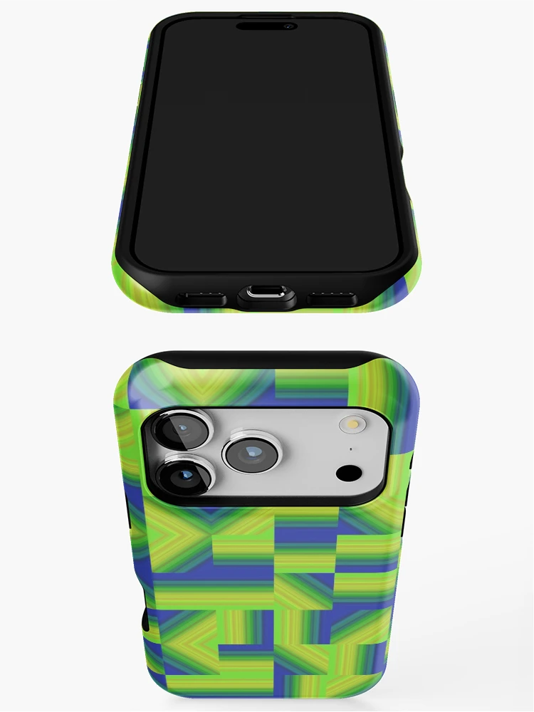 Thumbnail 3 of 4, iPhone Case, Gradients 4 designed and sold by genpythonart.