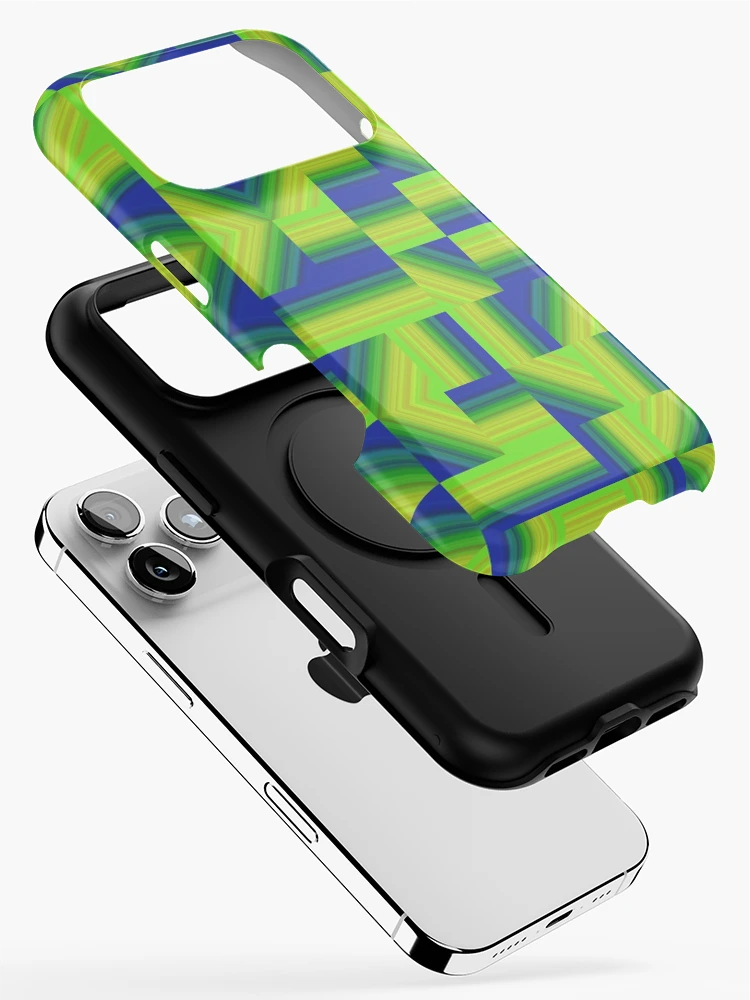 Thumbnail 2 of 4, iPhone Case, Gradients 4 designed and sold by genpythonart.