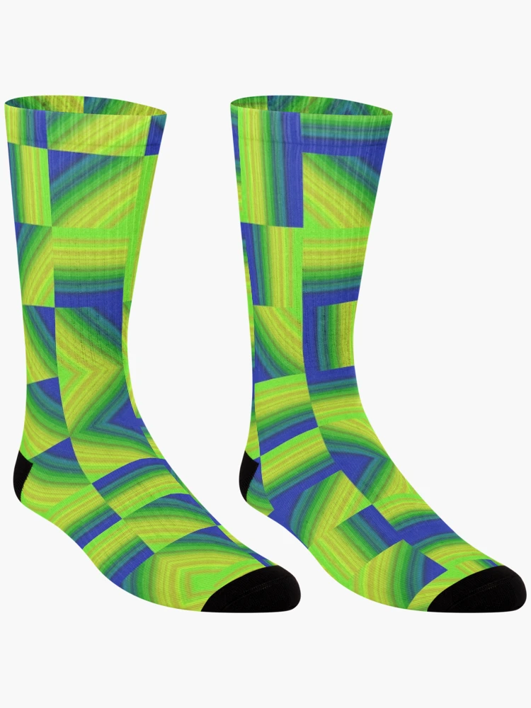 Thumbnail 3 of 5, Socks, Gradients 4 designed and sold by genpythonart.