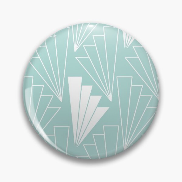 Item preview, Behr WAVE TOP Teal Blue Deco 05 designed and sold by AuraTherapeia.