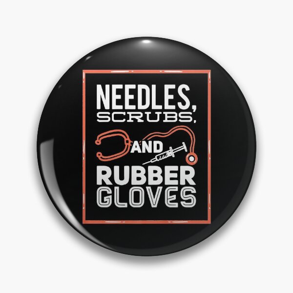 Item preview, Needles Scrubs and Rubber Gloves Ideal For Surgeons Nurses designed and sold by RudyAlba.