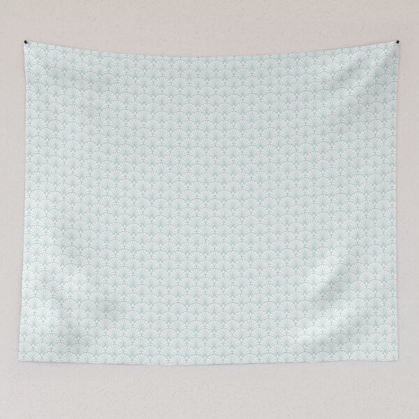 Item preview, Behr WAVE TOP Teal Blue Deco 09 designed and sold by AuraTherapeia.
