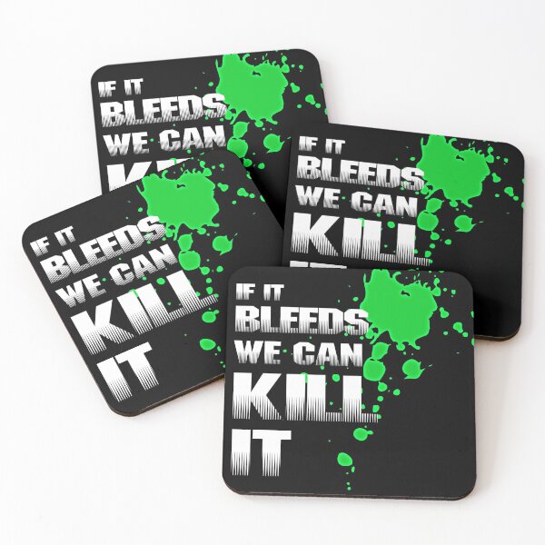 Item preview, If it bleeds we can kill it - Predator  designed and sold by adenicholls.
