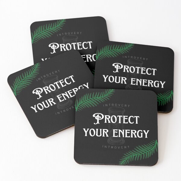 Item preview, Introvert Art - Protect Your Energy designed and sold by VampyreZen.