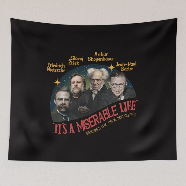 Item preview, It's a Miserable Life Christmas Is Dead And We Have Killed It designed and sold by kolbasound.