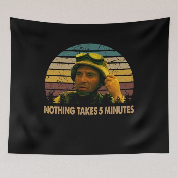 Item preview, Nothing takes 5 minutes poster designed and sold by Cardoso1326.