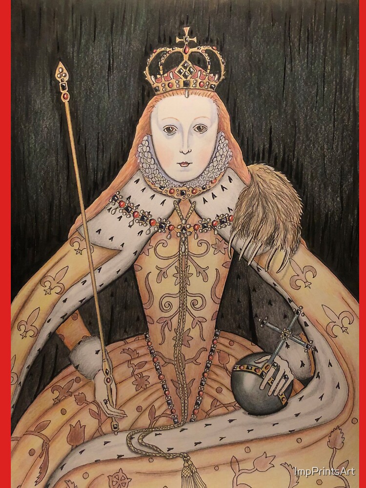 Queen Elizabeth I Essential T-Shirt for Sale by ImpPrintsArt