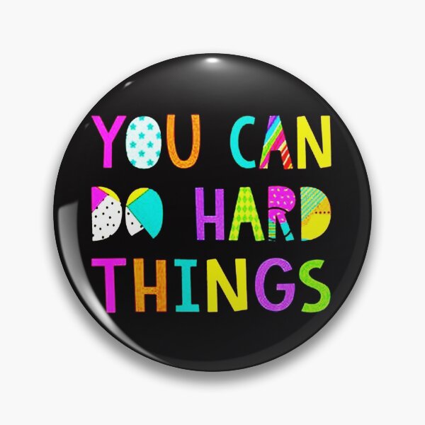 Item preview, You Can Do Hard Things designed and sold by jacopnoel.