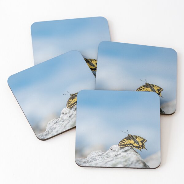 Item preview, An Old World swallowtail butterfly resting on a stone designed and sold by Stefan Rotter.