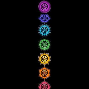 Artwork thumbnail, 7 Chakras - Cosmic Energy Centers by nitty-gritty