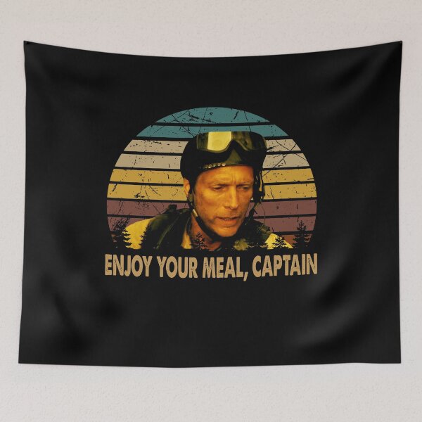 Item preview, Enjoy your meal, captain graphic poster designed and sold by Cardoso1326.