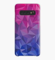 Geometric Bi Pride Case/Skin for Samsung Galaxy