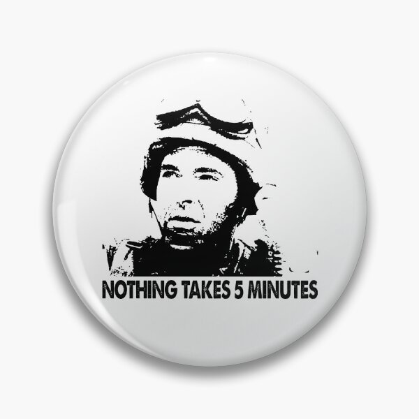 Item preview, Nothing takes five minutes vintage graphic poster designed and sold by Cardoso1326.