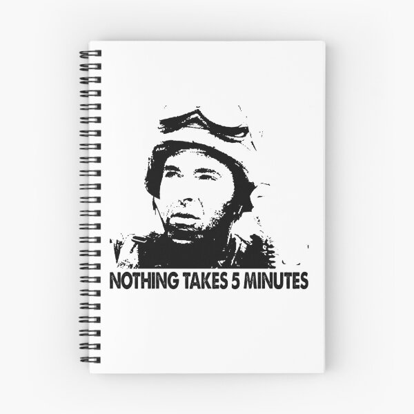 Item preview, Nothing takes five minutes vintage graphic poster designed and sold by Cardoso1326.