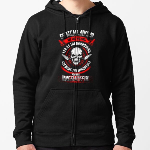 Bricklayer Youre Looking At An Awesome Funny Novelty Hoodie Hoody hooded Top 