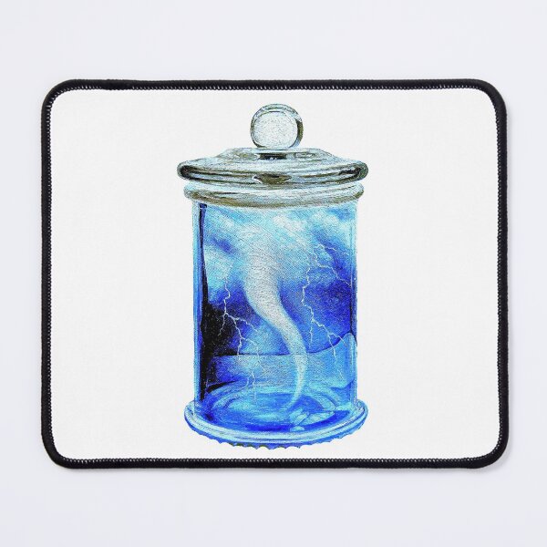 Item preview, Thunder hurricane twister bottle - Painting designed and sold by LukjanovArt.