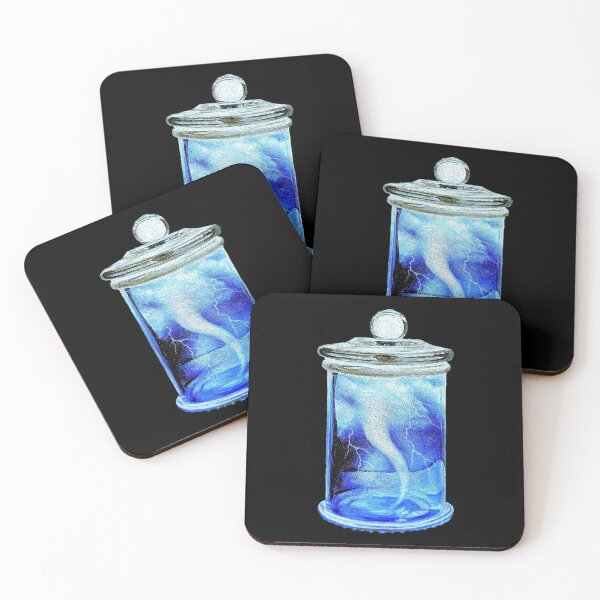 Item preview, Thunder hurricane twister bottle - Painting designed and sold by LukjanovArt.