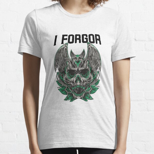 I forgor meme Essential T-Shirt for Sale by MemeStickers0