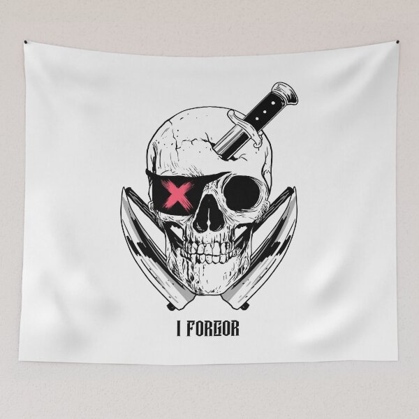 Item preview, I Forgor | Cool Skull designed and sold by Orlandloo.